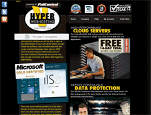 Tablet Screenshot of hyperfive.com